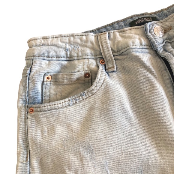 wild fable, distressed highest rise mom jean - Picture 5 of 12